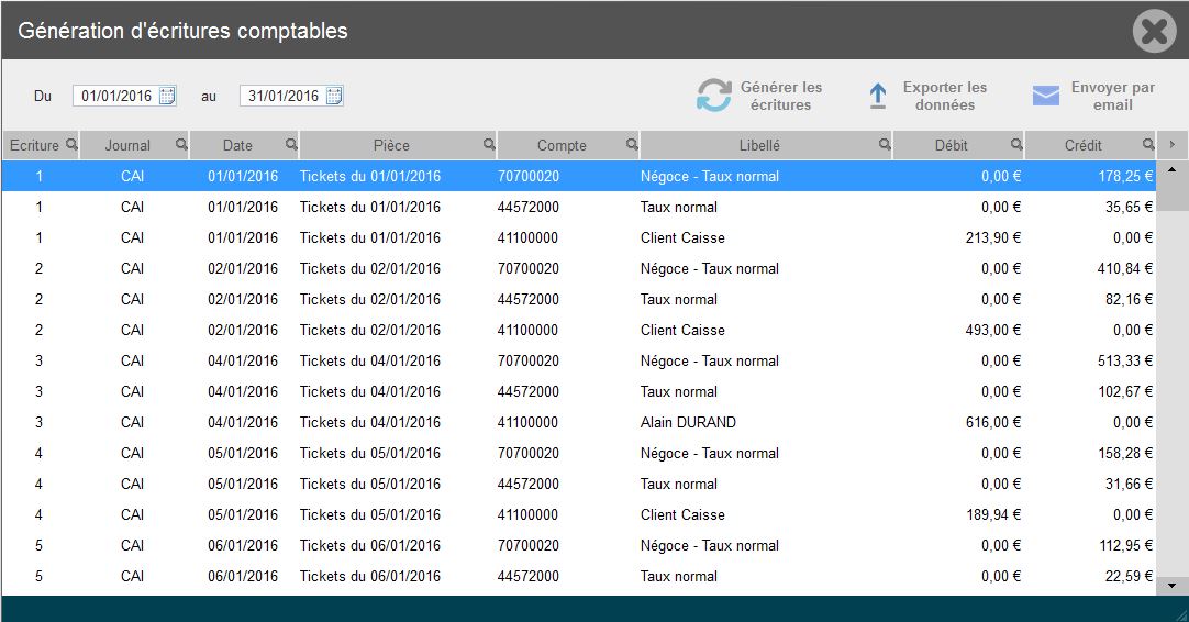 Exporter Des écritures Sage Comptabilité Vers Excel